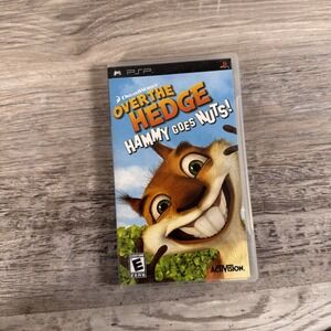 Over the Hedge: Hammy‎ Goes Nuts For PSP, 2006 Complete With Manual